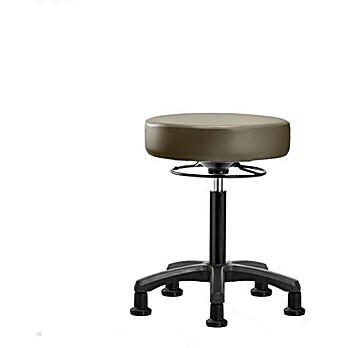 Vinyl Mini-Stool - Taupe Supernova Vinyl