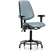 Vinyl Chair - Medium Bench Height Storm Supernova Vinyl