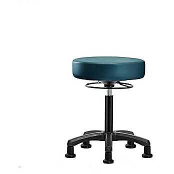 Vinyl Mini-Stool - Marine Blue Supernova Vinyl