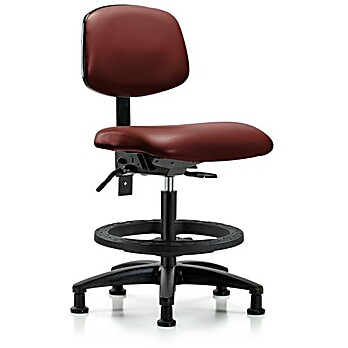 Vinyl Chair - Medium Bench Height Borscht Supernova Vinyl
