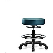 Vinyl Mini-Stool - Marine Blue Supernova Vinyl