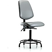 Vinyl Chair - Medium Bench Height Sterling Supernova Vinyl