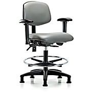 Vinyl Chair - Sterling Supernova Vinyl