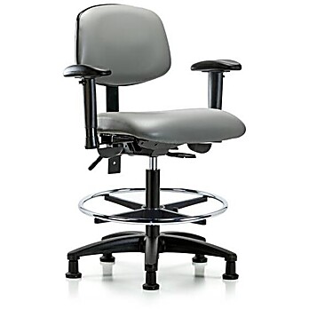 Vinyl Chair - Sterling Supernova Vinyl