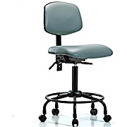 Vinyl Chair - Medium Bench Height Storm Supernova Vinyl