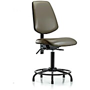 Vinyl Chair - Medium Bench Height Taupe Supernova Vinyl