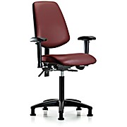 Vinyl Chair - Medium Bench Height with Borscht Supernova Vinyl