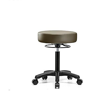 Vinyl Mini-Stool - Taupe Supernova Vinyl