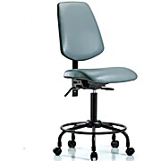 Vinyl Chair - Medium Bench Height Storm Supernova Vinyl