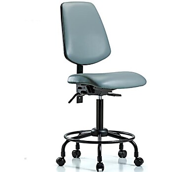 Vinyl Chair - Medium Bench Height Storm Supernova Vinyl