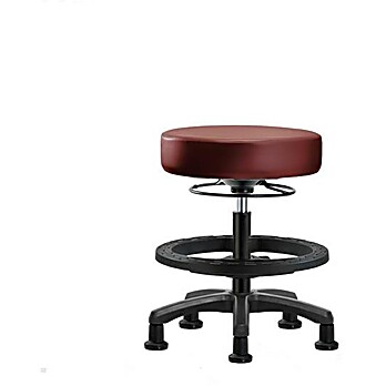 Vinyl Mini-Stool - Medium Bench Height Borscht Supernova Vinyl