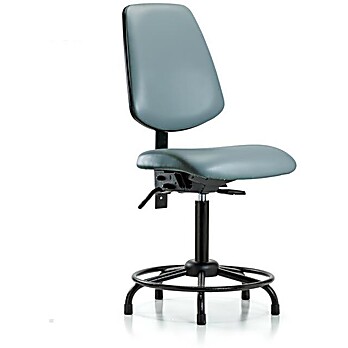 Vinyl Chair - Medium Bench Height Storm Supernova Vinyl