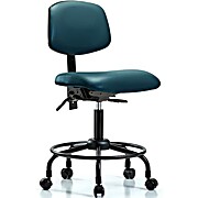 Vinyl Chair - Marine Blue Supernova Vinyl