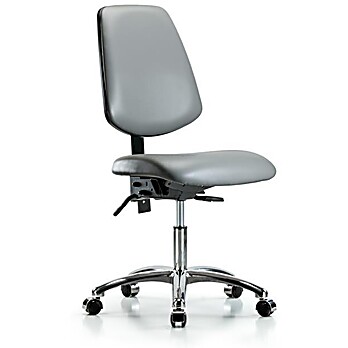 Vinyl Chair Chrome - Sterling Supernova Vinyl