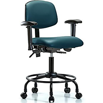 Vinyl Chair - Marine Blue Supernova Vinyl