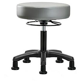 Vinyl Mini-Stool - Sterling Supernova Vinyl