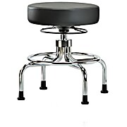 Vinyl Screw-Lift Stool - Carbon Supernova Vinyl