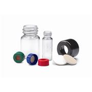 Deactivated Wide Opening Screw Top Glass Vials