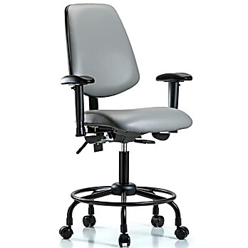 Vinyl Chair - Sterling Supernova Vinyl
