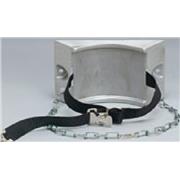 Cyl Wall Bracket w/ Strap+Chain
