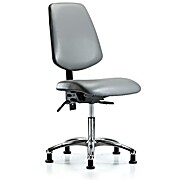 Vinyl Chair Chrome - Sterling Supernova Vinyl
