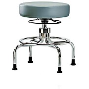 Vinyl Screw-Lift Stool - Storm Supernova Vinyl