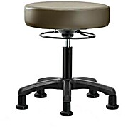 Vinyl Mini-Stool - Taupe Supernova Vinyl