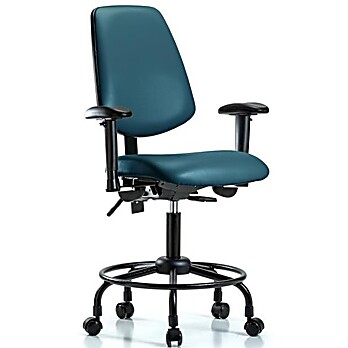 Vinyl Chair - Marine Blue Supernova Vinyl