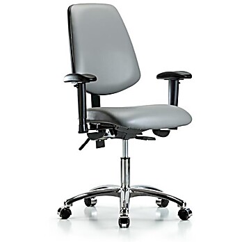 Vinyl Chair Chrome - Sterling Supernova Vinyl