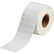 1" Small Core Ultra Thin Polyester Laboratory Labels with Vial Top
