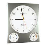 Equity 27915 15.5" Analog Wall Clock With Temperature And Humidity 