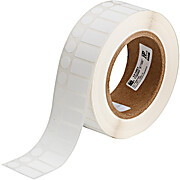 Chemical Resistant Cryogenic Polypropylene Labels with Vial Top for 3" Core Printers