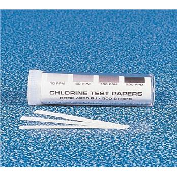 Chlorine Test Paper Strips