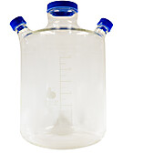 Corning Disposable Spinner Flask with Top Cap and Angled Sidearms:Flasks:Cell