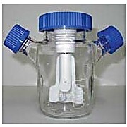 3578, Corning® 500 mL Disposable Spinner Flask with Vent Cap and 2 Angled  Sidearms, Sterile