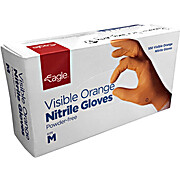 Visible Nitrile Gloves, Orange