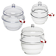 Scienceware® Space Saver Vacuum Desiccators