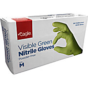Visible Nitrile Gloves, Green