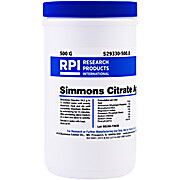 RPI Agar, Simmons Citrate