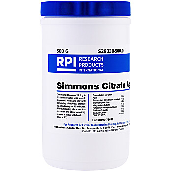 RPI Agar, Simmons Citrate