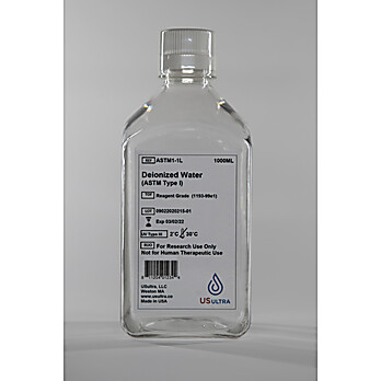 ASTM Type I Reagent Grade Water (D1193-99e1) (ASTM1)