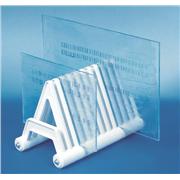 Scienceware® Electrophoresis Gel Plate Drying Rack, Smooth Polypropylene Construction