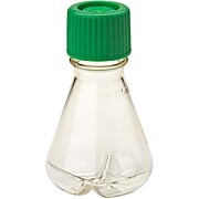 Erlenmeyer Flask, Vent Cap, Baffled Bottom, PC, Sterile