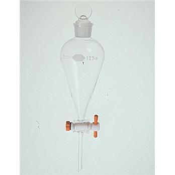 KIMAX Squibb Separatory Funnels With Glass Stopper