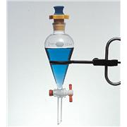 KIMAX Squibb Separatory Funnels With Plastic Stopper