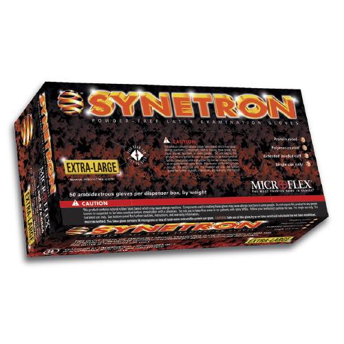 microflex synetron latex gloves