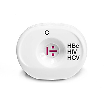 Miriad Rapid HBc/HIV/HCV Antibody Test (Miriad HBc/HIV/HCV)