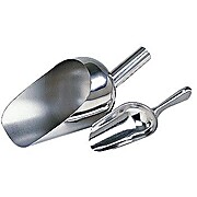 Metal scoops (stainless steel AISI 316 (1.4404), stainless steel AISI 304  (1.4301), aluminium) for laboratory, industry, food and sampling -  Samplers, sampling equipment for quality control, barrel pumps, drum pumps,  laboratory equipment - Burkle Inc