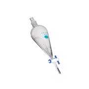 PVC Coated, Squibb Type Separatory Funnels With Glass Stopper