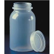 Thermo Scientific Wide-Mouth Short-Profile Clear Glass Jars with Closure,  Quantity: Case of 24